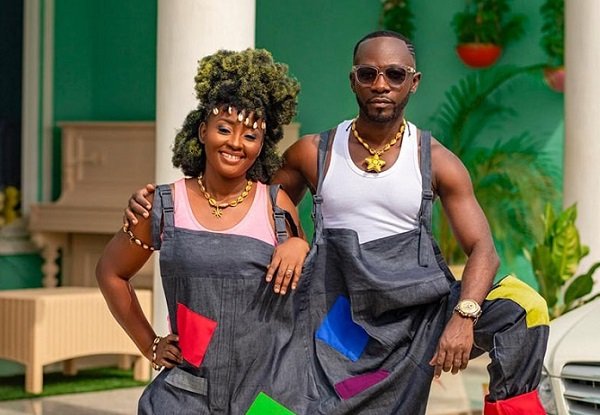 • Okyeame Kwame and wife Annica