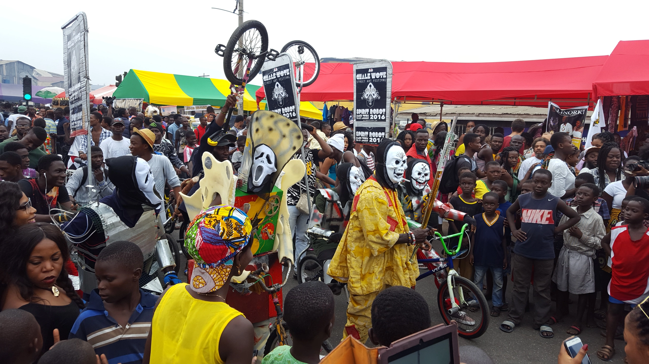 • Chale wote street art festival