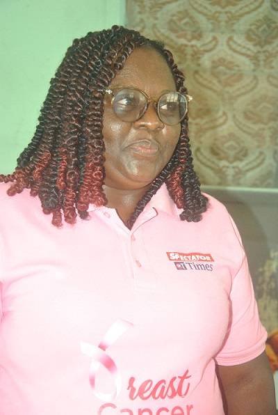 Mrs Georgina Quaittoo, President of the Ladies' Association