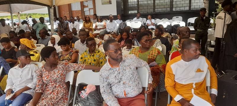 A section of parents at the event