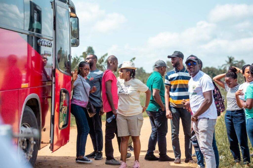 • Participants arriving at
Rosons Food Limited