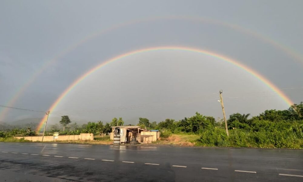 Double rainbow