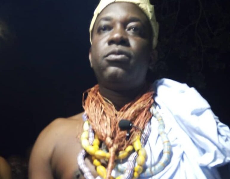 • Nene Ongmle Teye Adjidah Botuako V, Paramount Chief of Osudoku Traditional Area