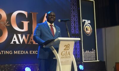 GJA President, Albert Kwabena Dwumfour delivering his address