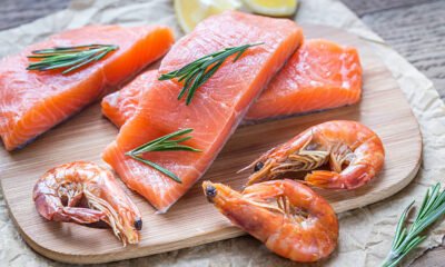 Intake of shrimps and salmon can prevent skin cancer