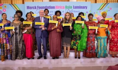 • Mrs Akufo-Addo (third from left) with other dignitaries at the event