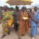 • Togbega Gabusu V11 (middle) flanked by some elders