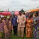 • Mr Kusi (middle) on the dancing floor with some assembly members