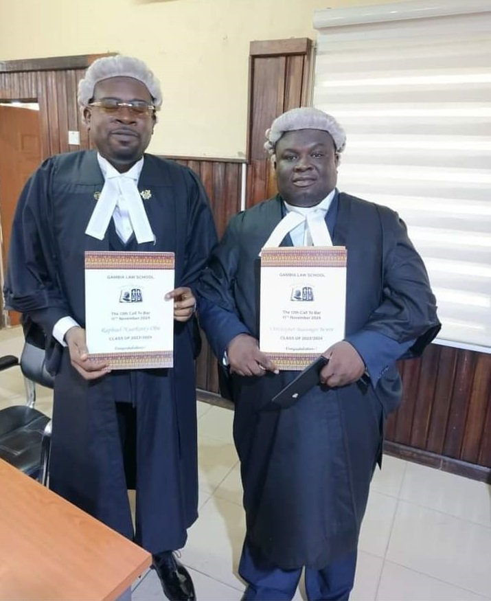 • Prof. Nyarkotey with Dr. Chris Beyere,
NDC MP for Techiman South