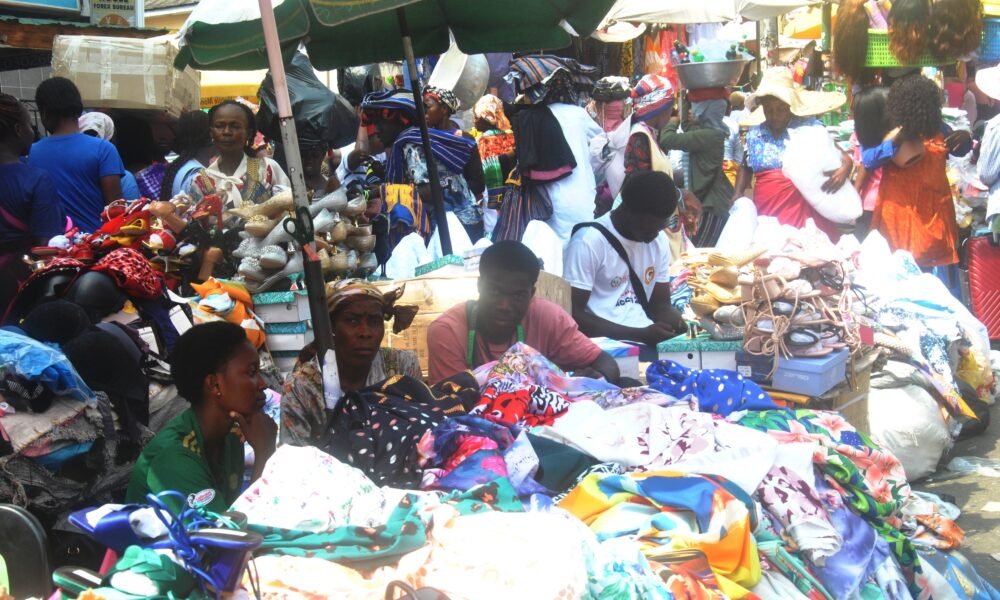 • Traders display their items