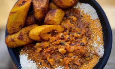 Gari and beans is good for the heart