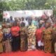 Ms Abla Dzifa Gomashie (middle) with other dignatories at the event. Photo: Stephanie Birikorang