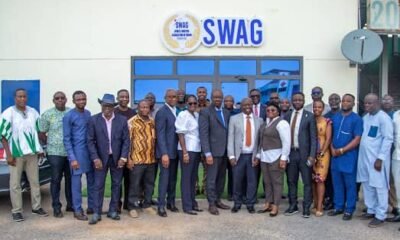 Executive members of the GFA and SWAG after the meeting