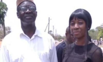 • Professor Daniel Bagah (left) and daughter Portia