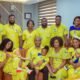 Rev Mrs Bentil (seated second from right) and family